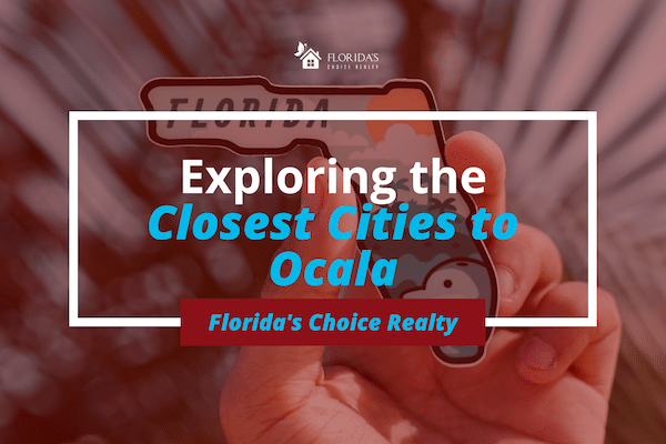 Closest cities to Ocala